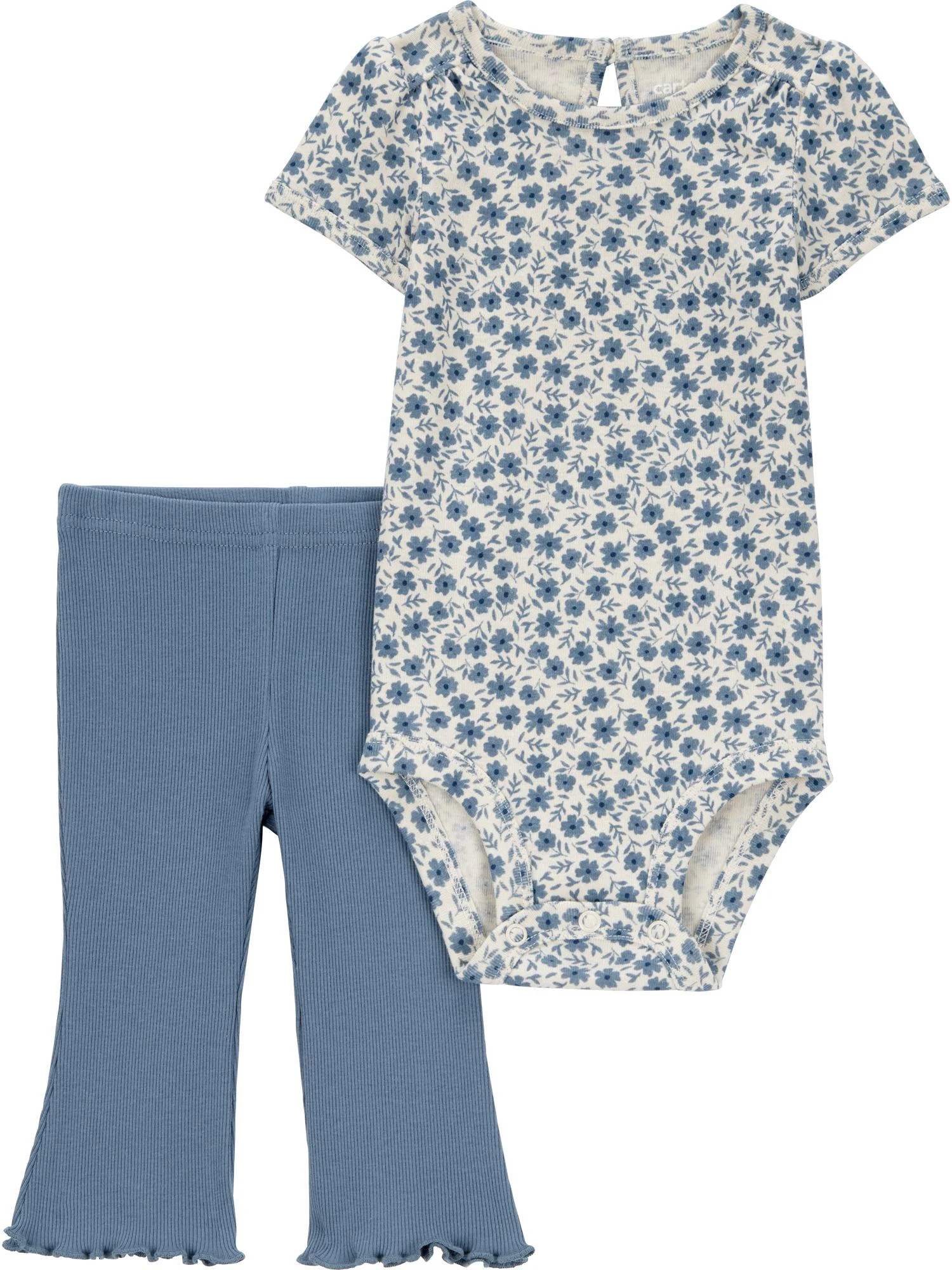 Carter's Child of Mine Baby Girl Outfit Set, 2-Piece, Sizes 0/3-24 Months | Walmart (US)