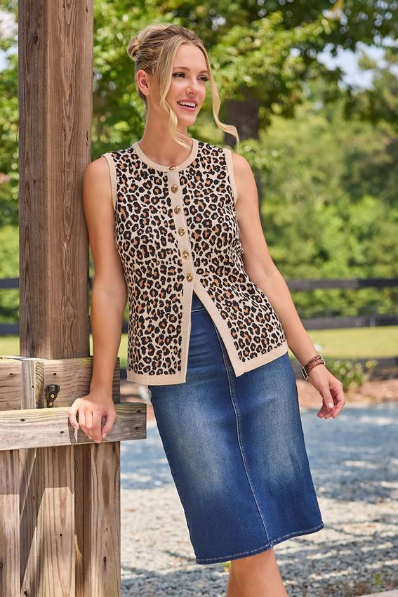 Stretchy Denim Skirt | Cato Fashions