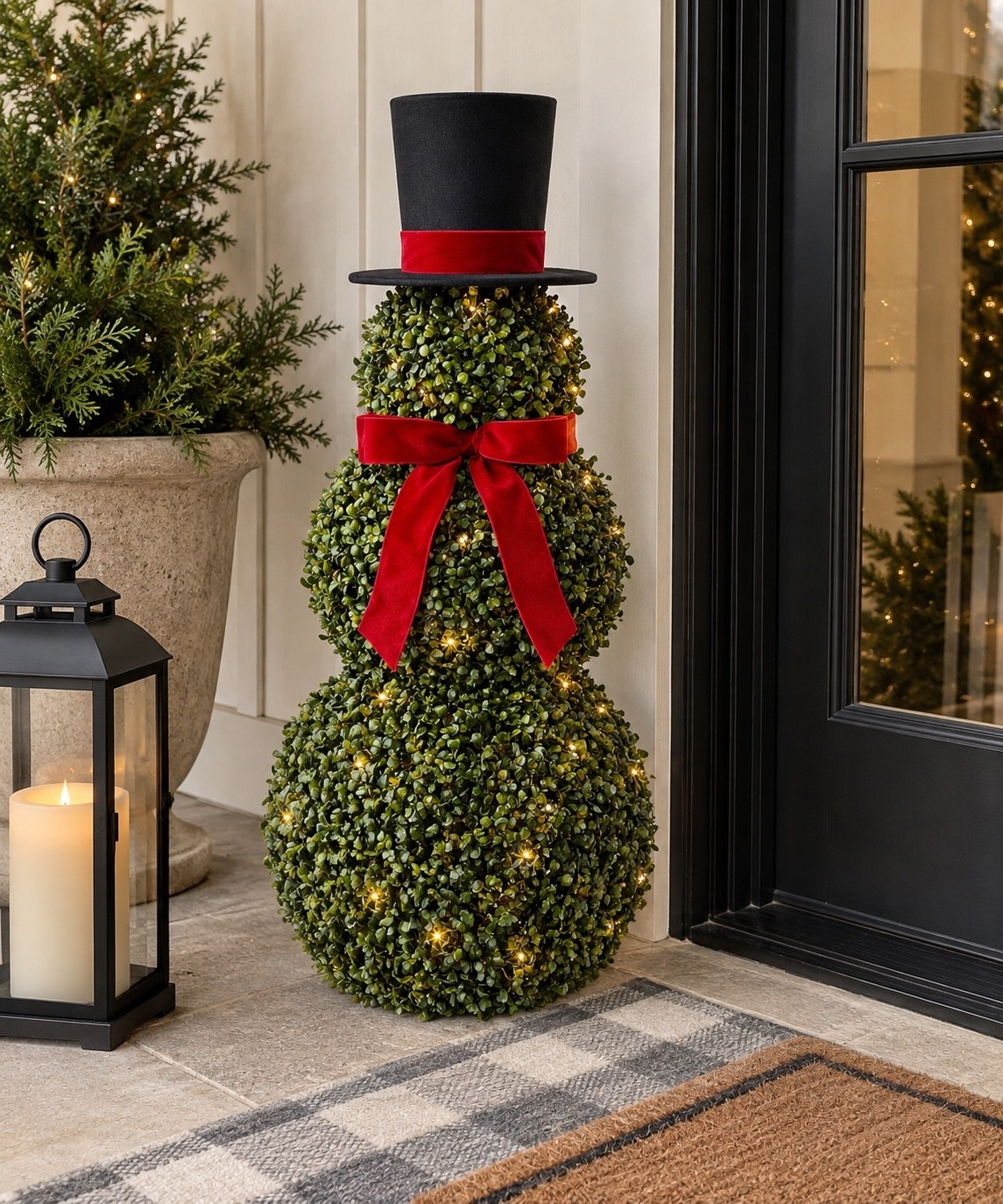 This snowman is 3ft and lights up! ✨

#LTKHome #LTKSeasonal #LTKSaleAlert