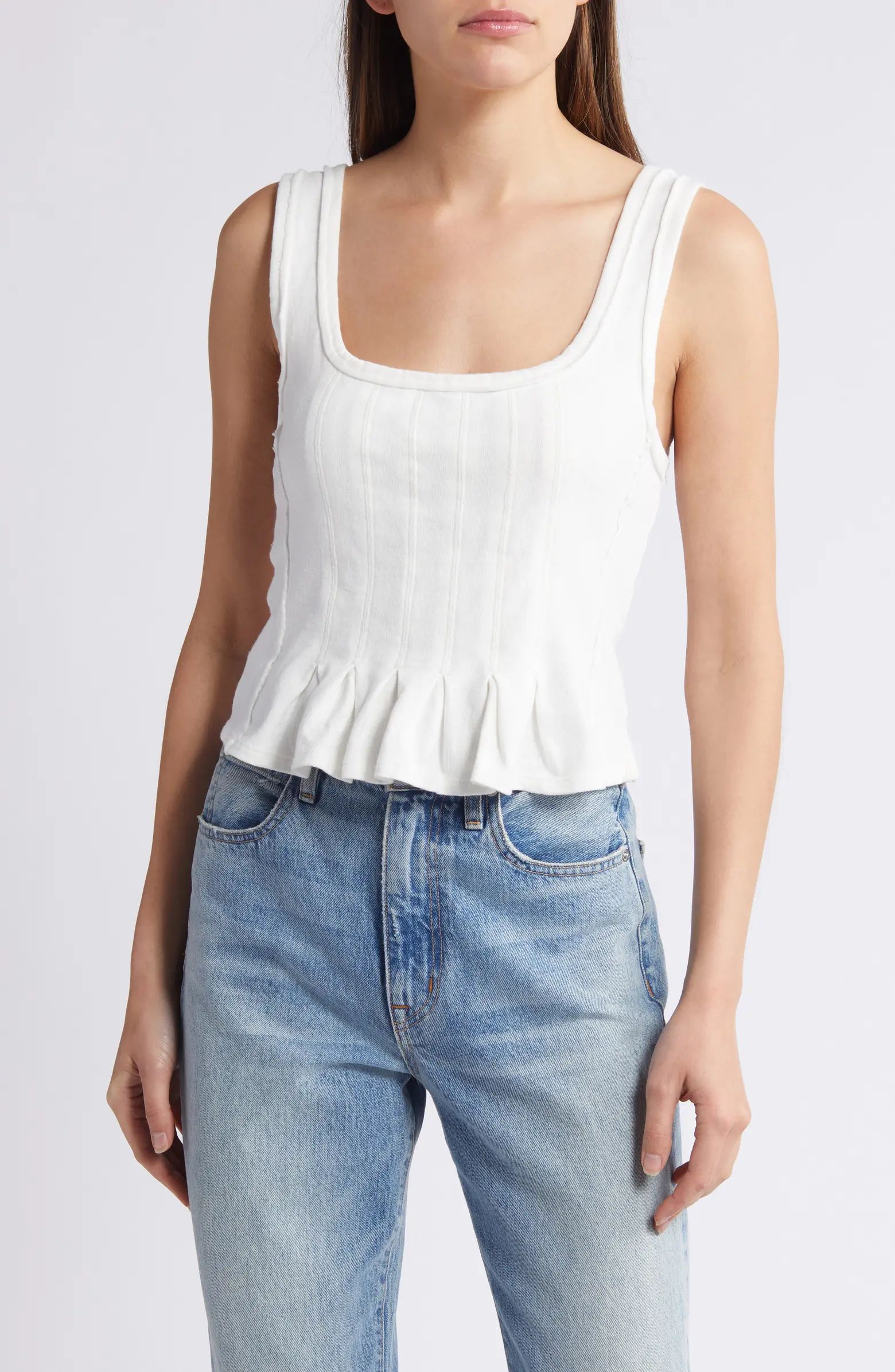 Free People Roller Peplum Tank Top | Nordstrom | Nordstrom