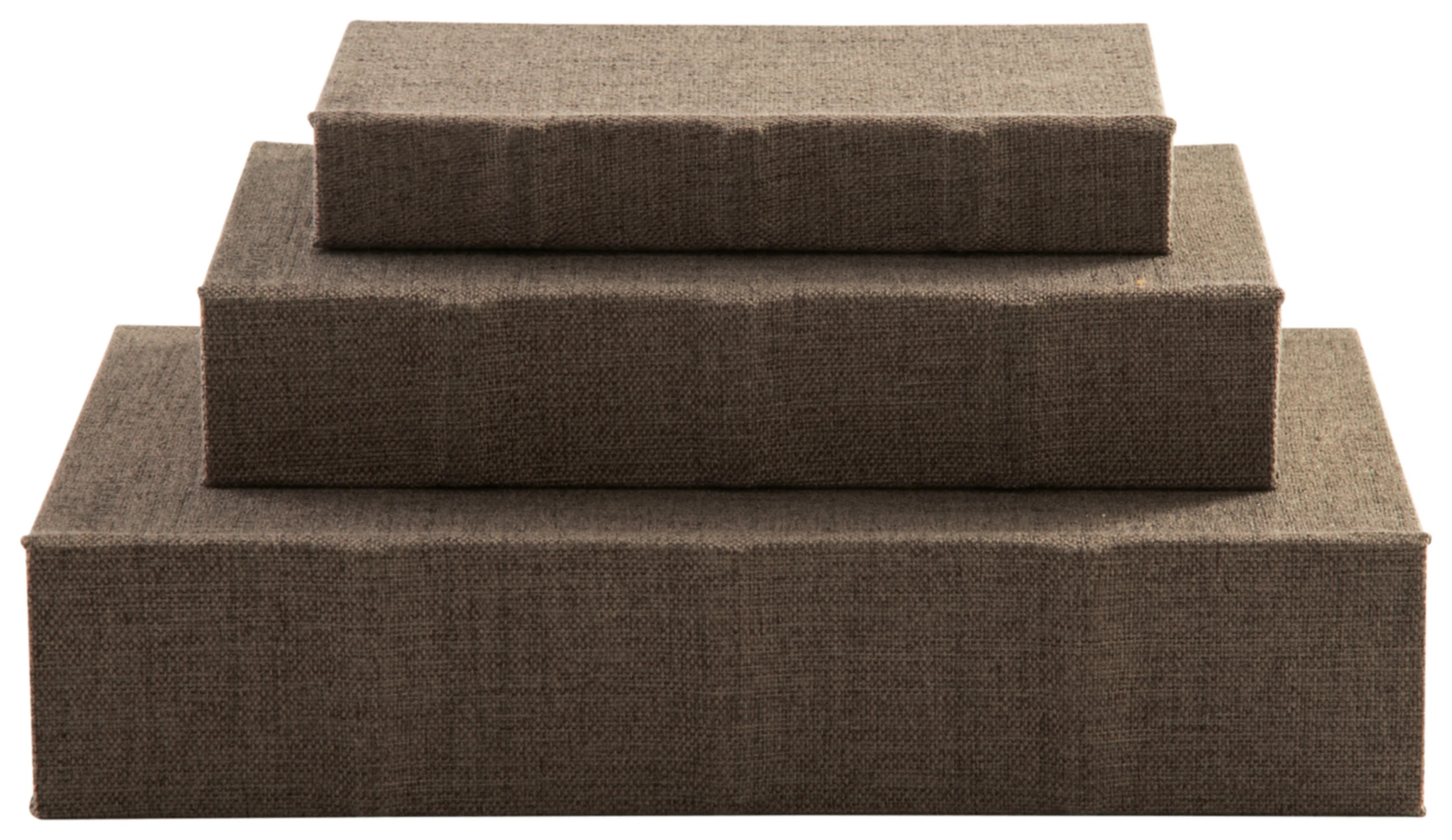 Kepir 3 Piece Fabric Book Box Set | Wayfair North America