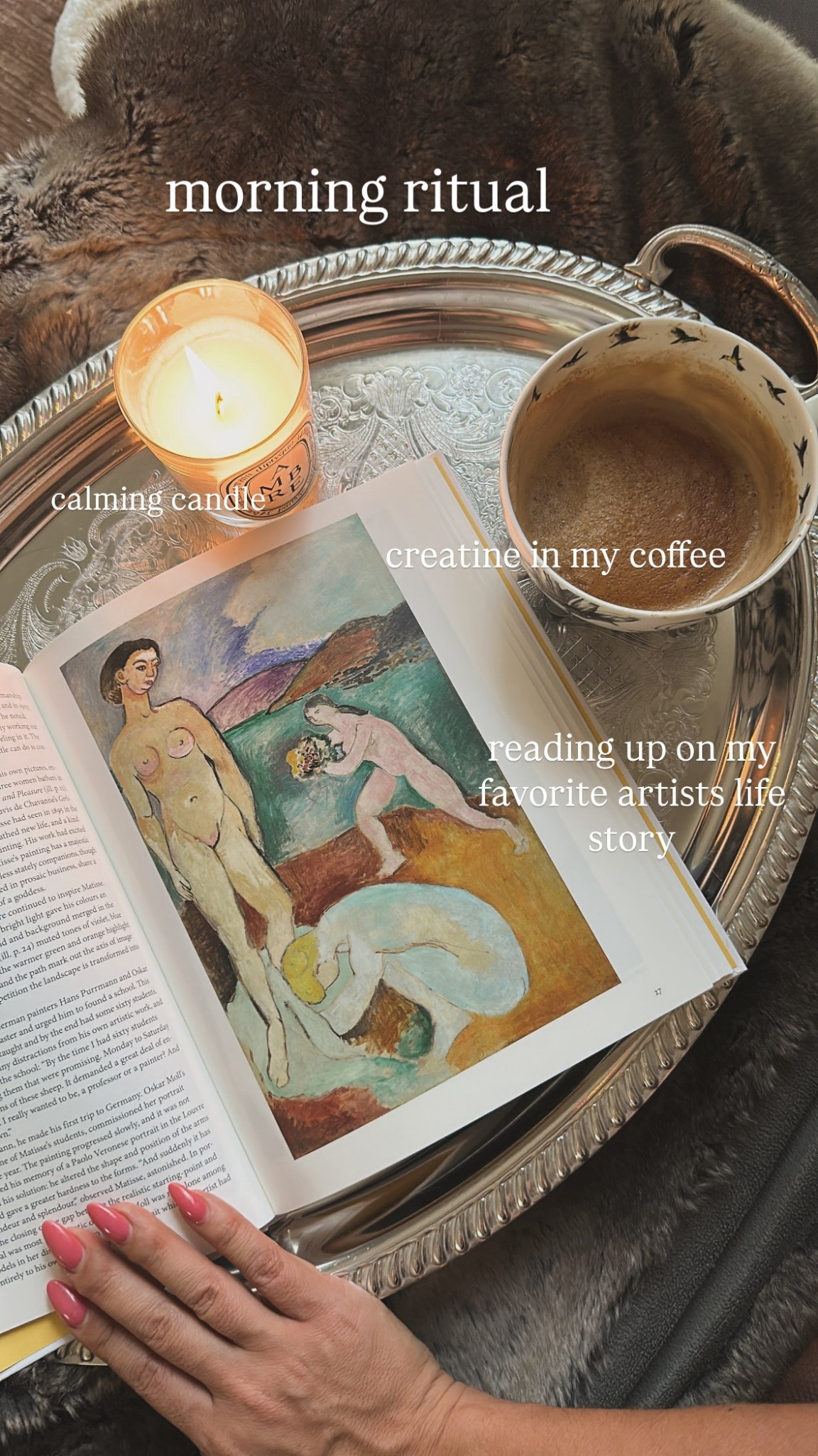 Everything is better on a silver tray - especially my morning coffee and reading ritual  

#LTKdayinmylife #LTKmorningroutine