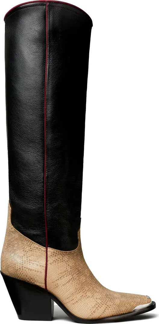 Western Knee High Boot (Women) | Nordstrom