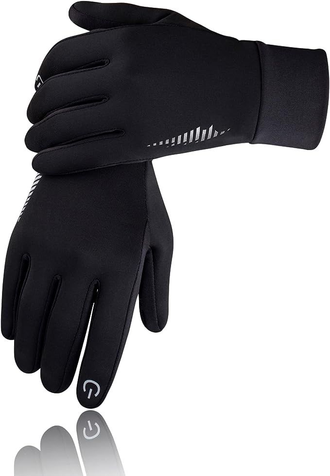 SIMARI Winter Gloves Women Men Ski Gloves Liners Thermal Warm Touch Screen, Perfect for Cycling, ... | Amazon (US)