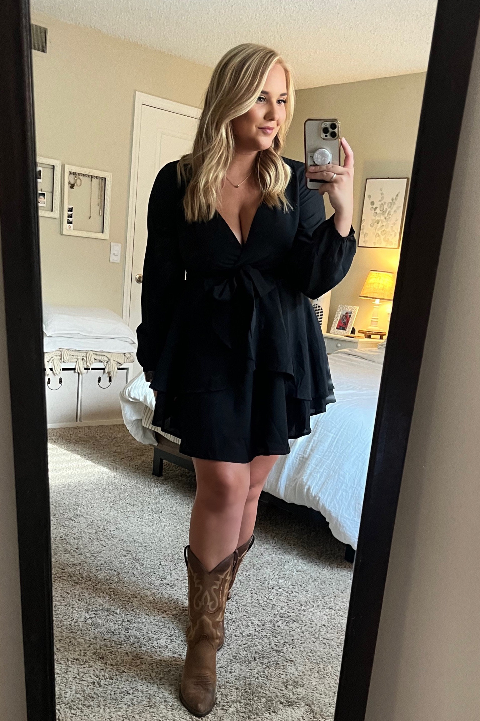 The perfect Little Back Dress perfect for a trip to Nashville, a country concert, or a great wedding guest dress! 
Wearing a size Medium. 

Little back dress || wedding guest dresses || work outfits || sorority recruitment dress || CMA Fest Outfit || Nashville Outfits || Country music festival || coastal cowgirl style inspo || Summer outfit inspo 

#LTKstyletip #LTKunder50 #LTKmidsize