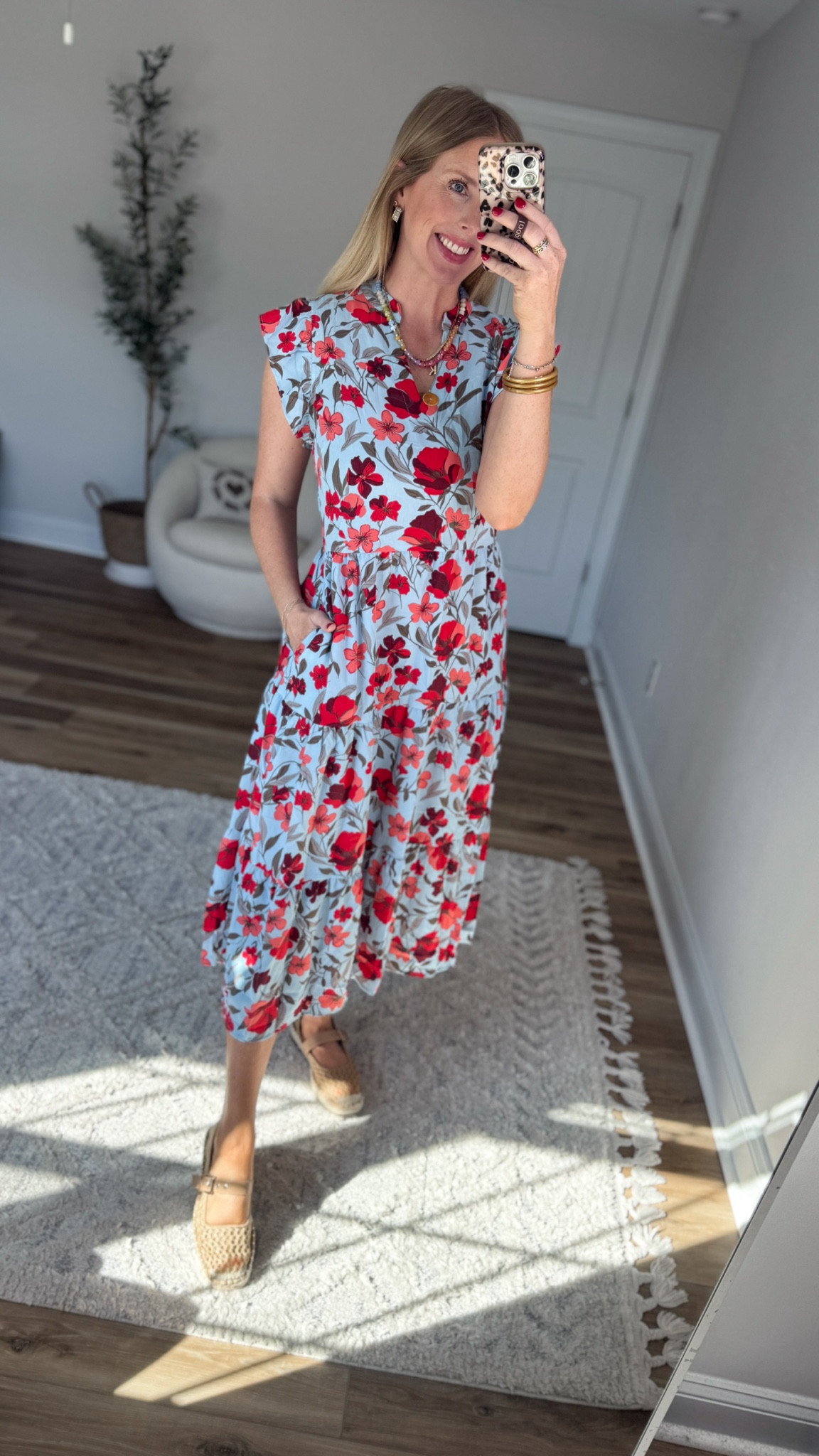 Weekend Walmart Wins try-on
Floral midi dress- smalll

#LTKWorkwear #LTKootd
