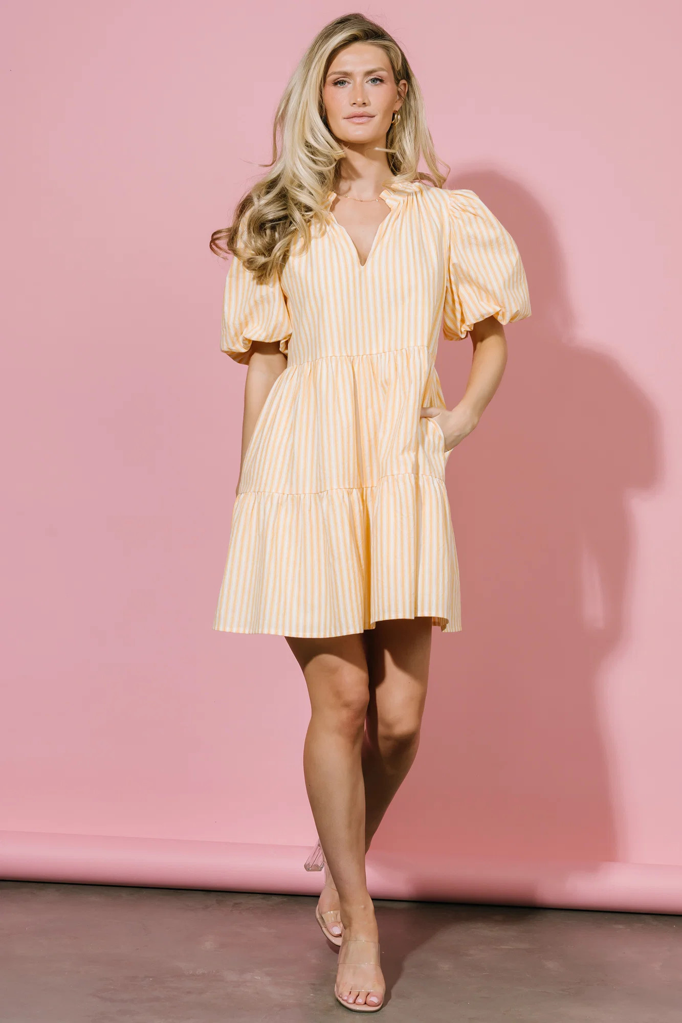 Sadie Short Dress — Creamsicle Cotton Mini | Baltic Born | Baltic Born