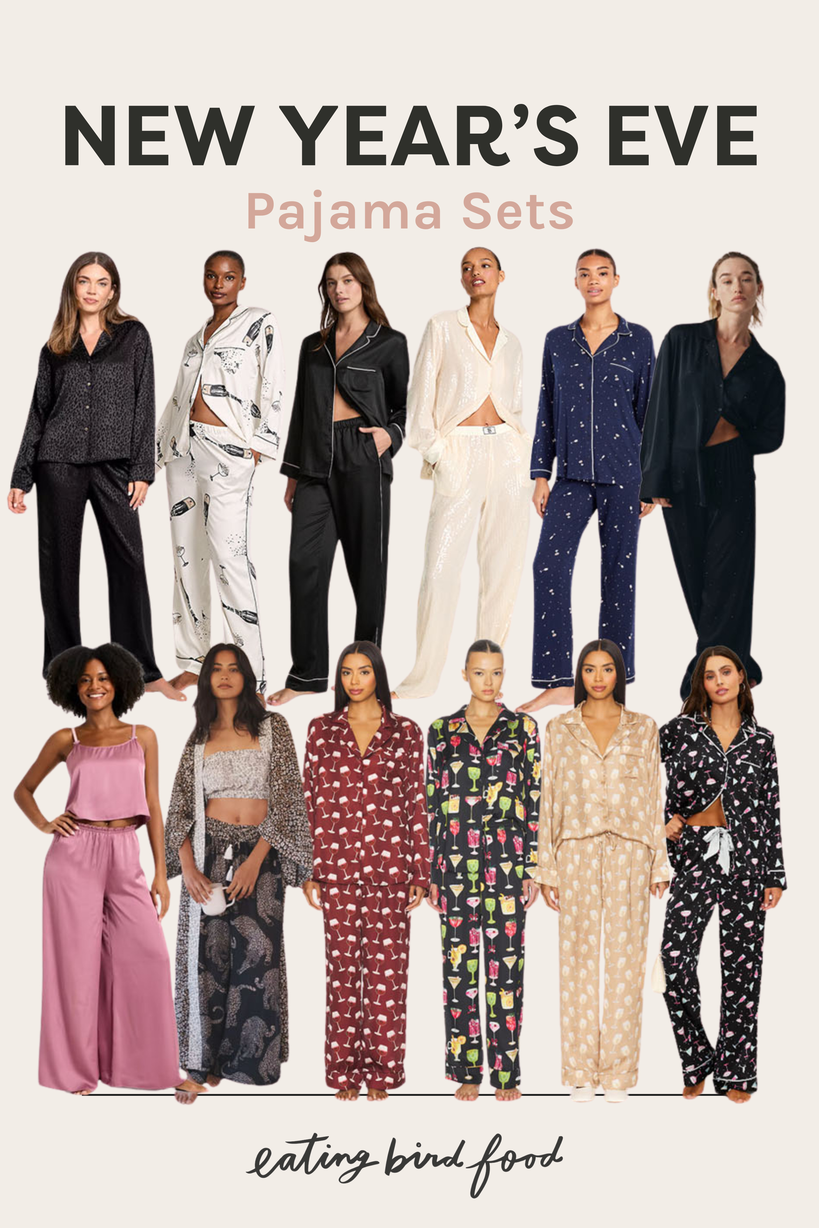 New Year's Eve Outfit | New Years Eve Night In | New Year's Eve Pajamas | NYE Pajamas 

 #LTKHoliday #LTKSeasonal