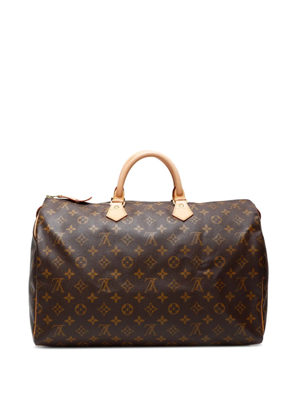 Louis Vuitton Pre-Owned 1998 monogram Speedy 40 handbag - Brown | Farfetch Global