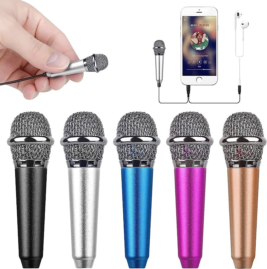 Uniwit Mini Portable Vocal/Instrument Microphone for Mobile Phone Laptop Notebook Apple iPhone Su... | Amazon (US)