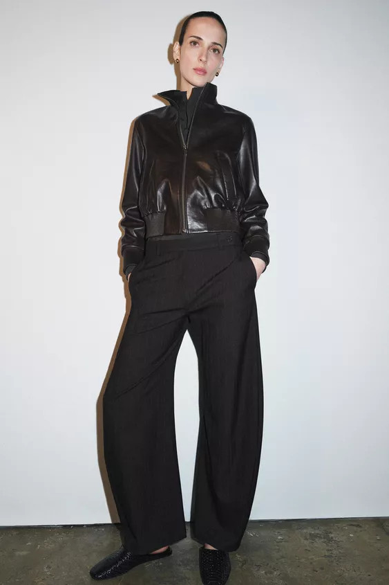 ZW COLLECTION PINSTRIPE PANTS | Zara US