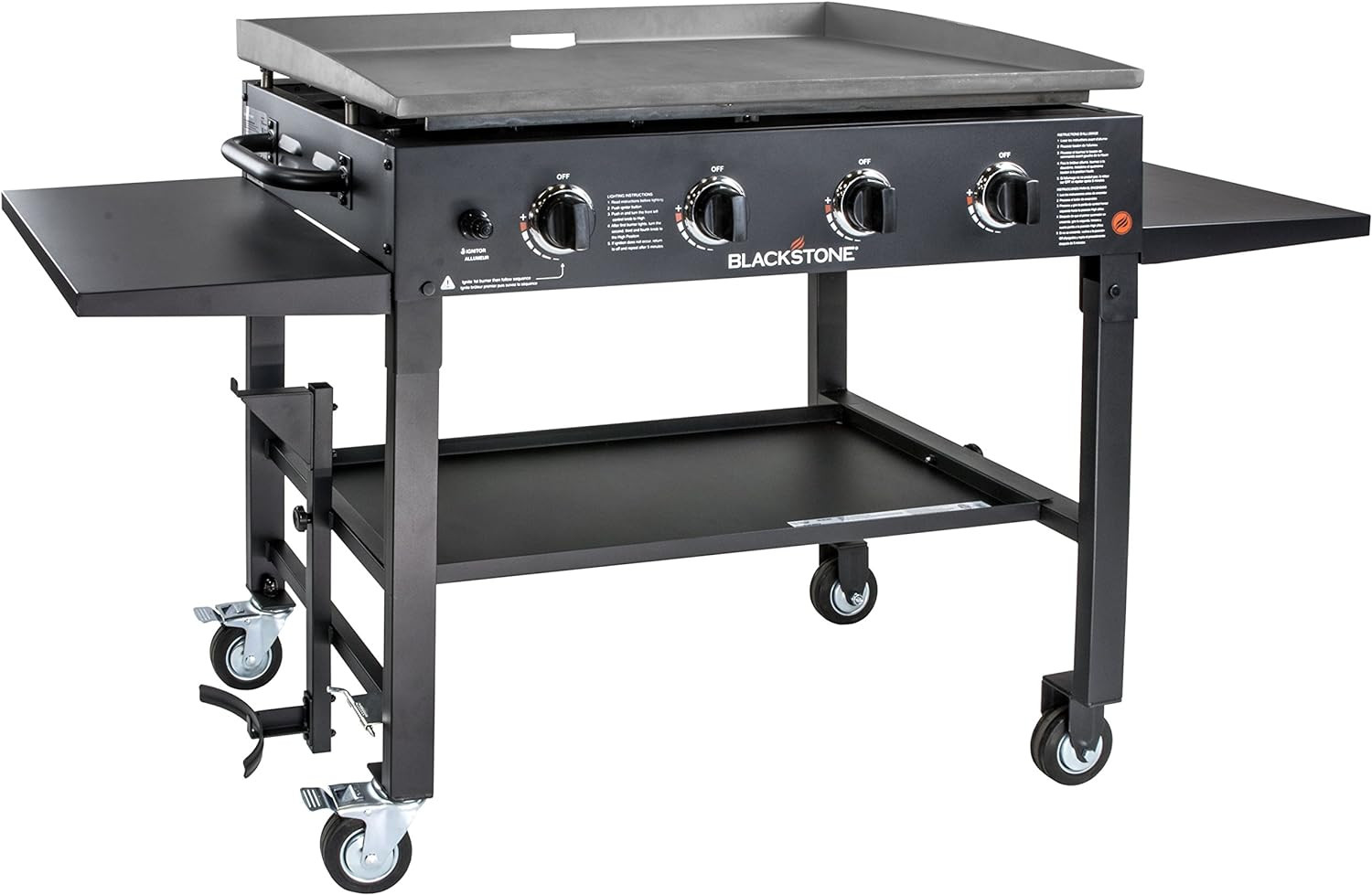 Blackstone 36 Inch Gas Griddle Cooking Station 4 Burner Flat Top Gas Grill Propane Fuelled Restau... | Amazon (US)