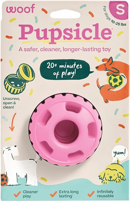WOOF Party Pupsicle - Long-Lasting Interactive Dog Toys for Boredom - Low-Mess Design - Birthday ... | Amazon (US)