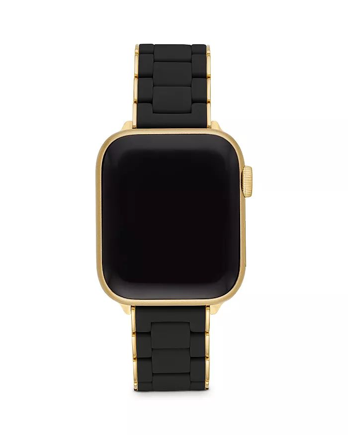 Apple Watch® Gold-Tone and Silicone-Wrapped Interchangeable Bracelet, 38-49mm | Bloomingdale's (US)