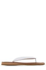 Miu Miu Thong-Strap Flip Flops | Cettire Global