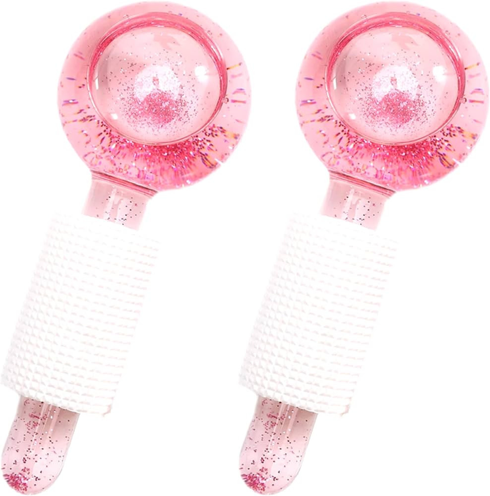 Ice Globes for Facials, 2PCS Ice Globes, Facial Globes, Face Globes, Cooling Globes, Facial Massa... | Amazon (US)