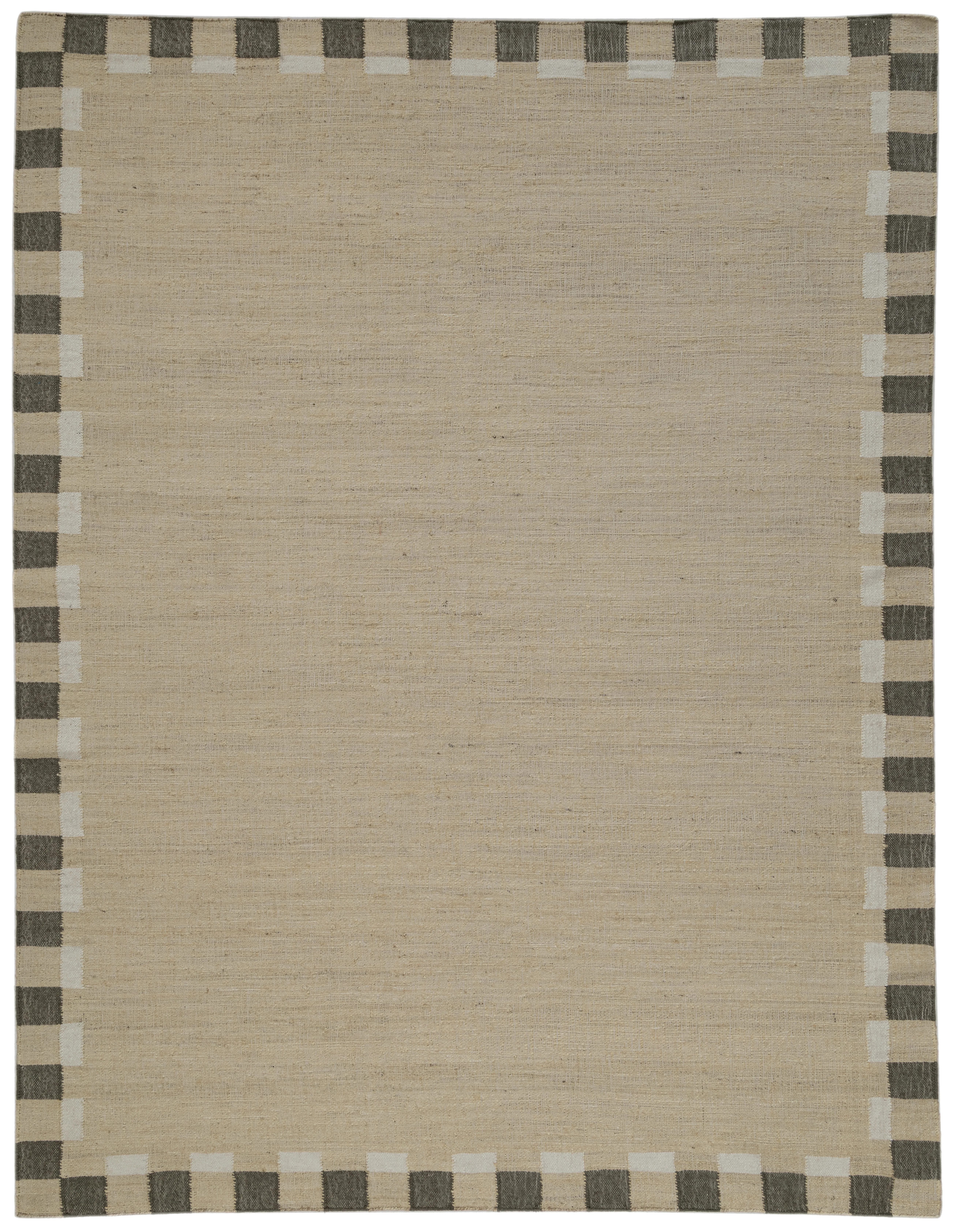 Heidi Checkered Flatweave Jute Rug | Birch Lane