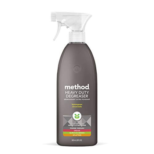 Method Heavy Duty Degreaser, Lemongrass Scent, Oven Cleaner & Stove Top Cleaner, 28 Oz Spray Bottle (Pack of 1),(Packaging may vary) | Amazon (US)