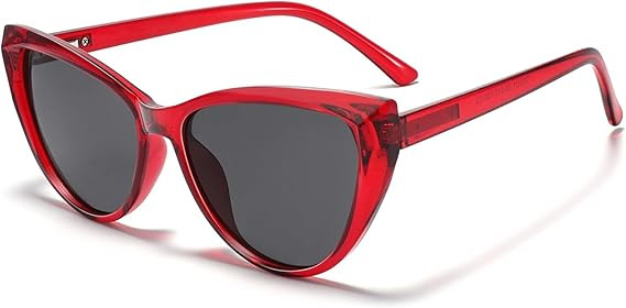 Cat Eye Sunglasses for Women Trendy TR90 Sun Shade Sunnies UV400 Protection | Amazon (US)