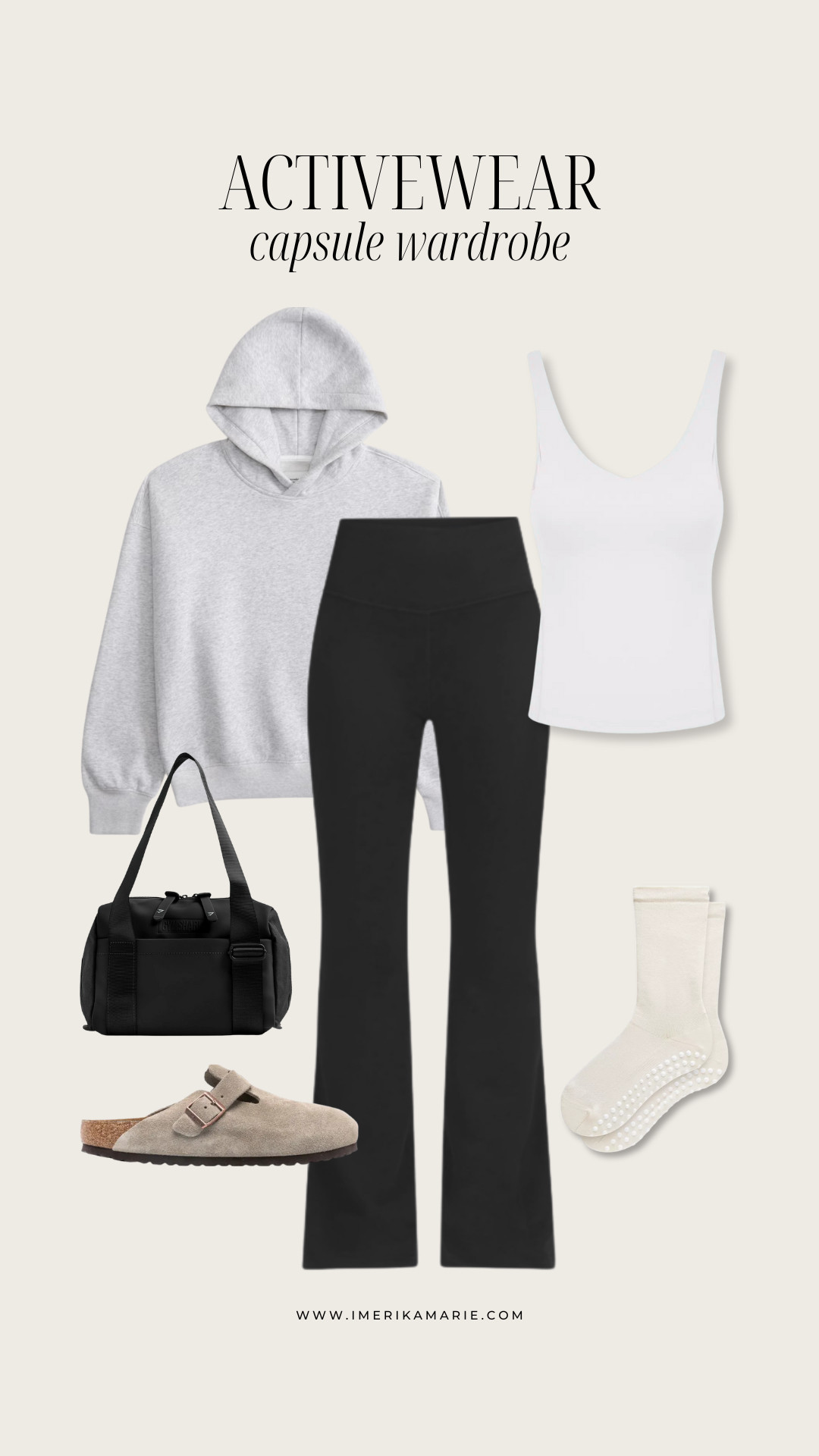 Activewear Capsule Wardrobe. Activewear outfit. Fitness outfit. Gym outfit. Pilates outfit. Hiking outfit. Running outfit. Fitness shoes. Fitness bag. Gym shoes. Gym bag. 

 

#LTKActive #LTKPetite #LTKStyleTip