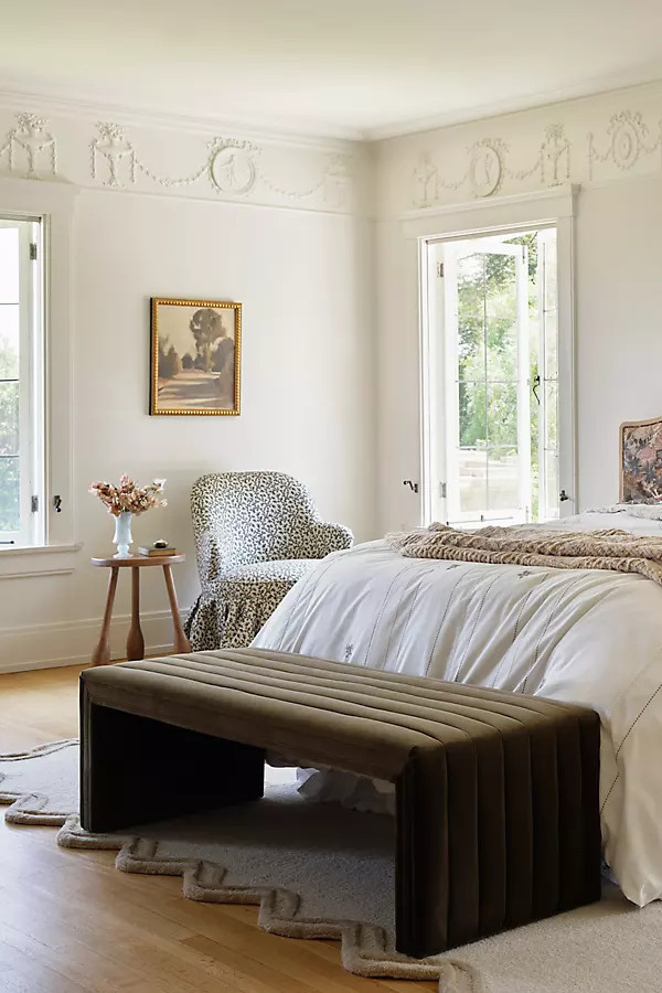 Alexander Velvet Bench | Anthropologie (US)