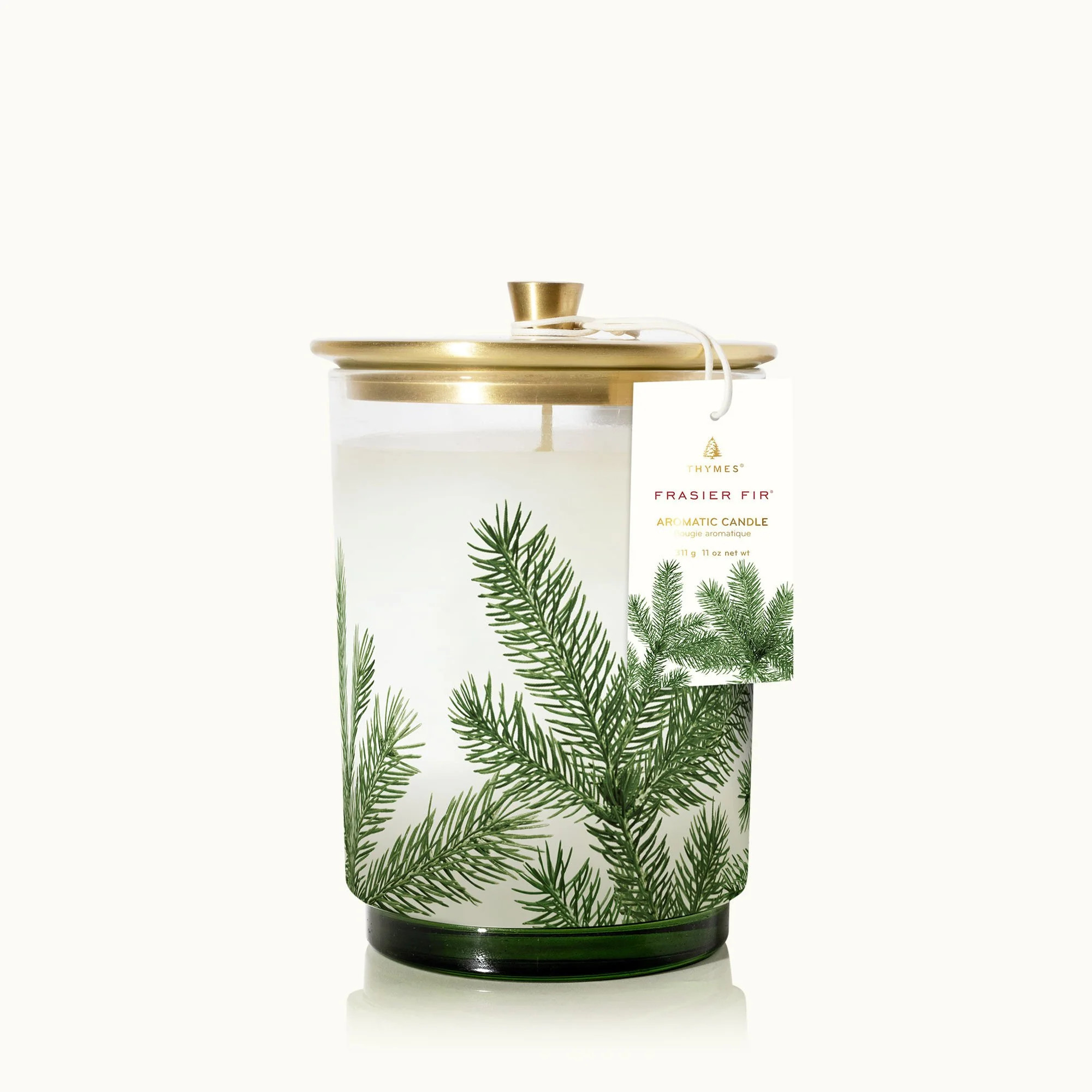 Frasier Fir Heritage Medium Pine Needle Luminary | Thymes