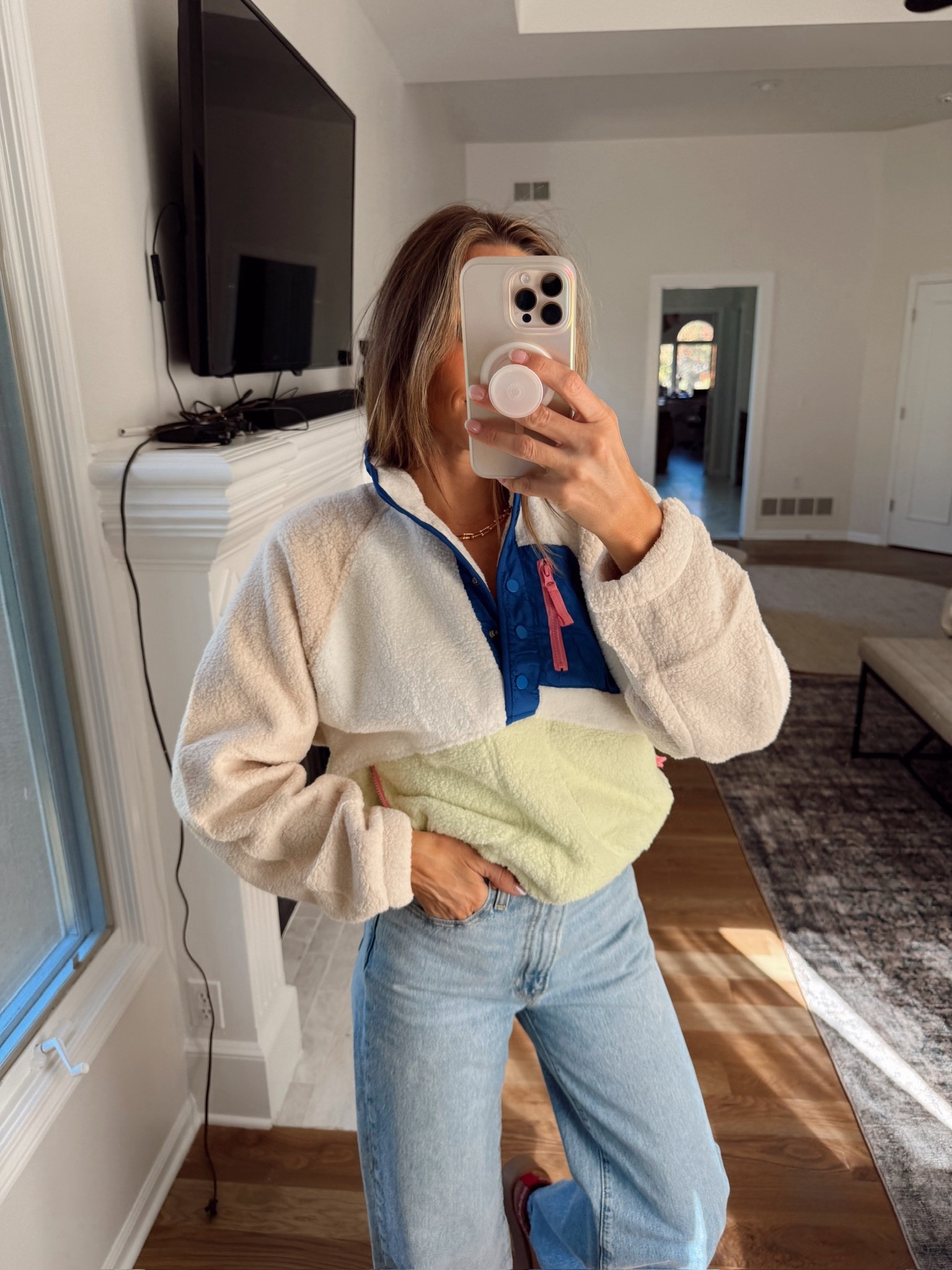 This fleece is such great quality and giving major FP vibes! 

#LTKFindsUnder50 #LTKSeasonal #LTKootd