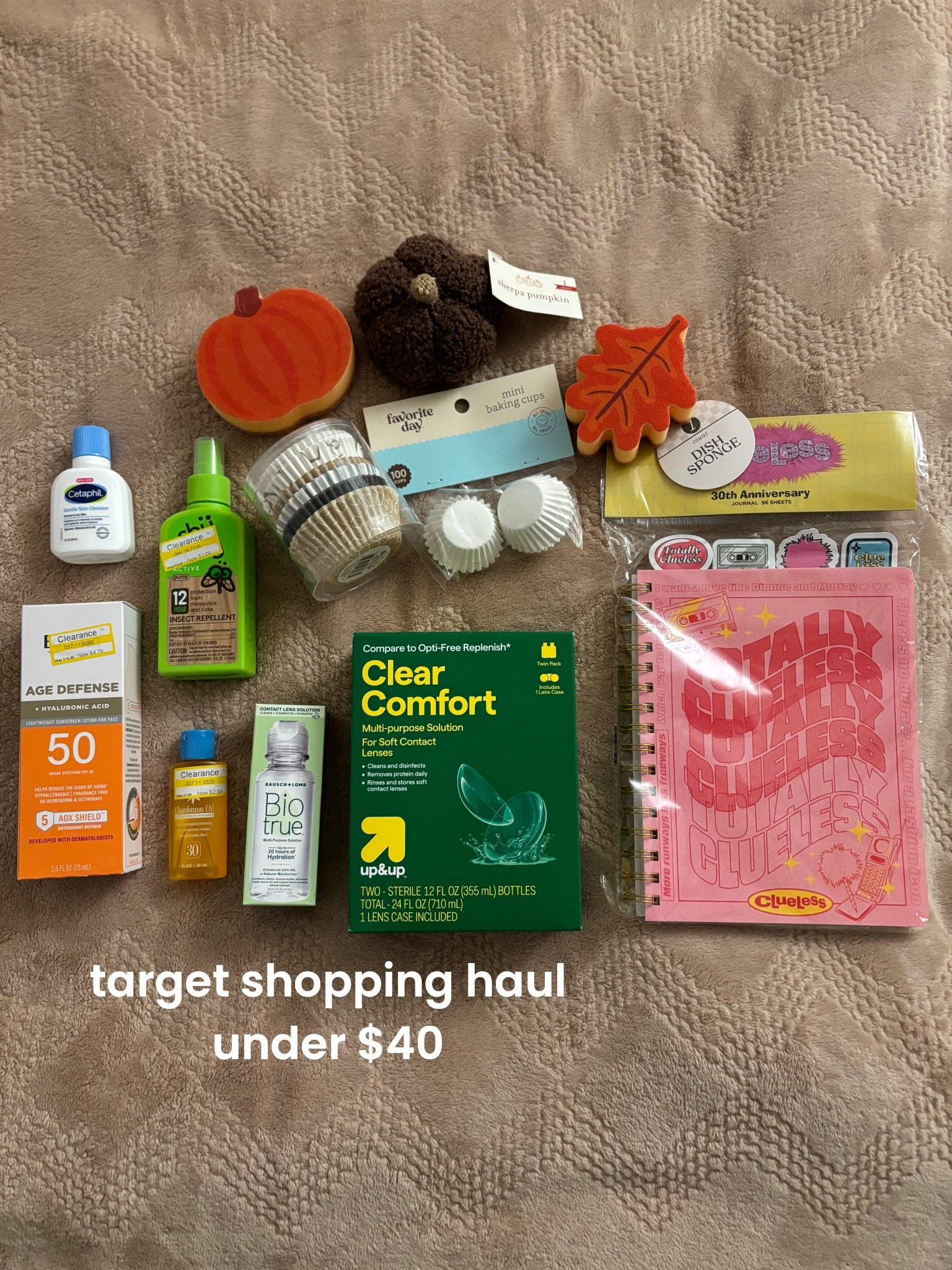 Target shopping haul for fall things, skincare, and miscellaneous!  

#LTKSeasonal #LTKFindsUnder50 #LTKSaleAlert