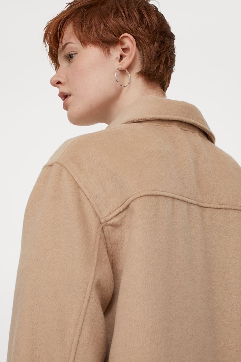Oversized Shirt Jacket | H&M (US + CA)