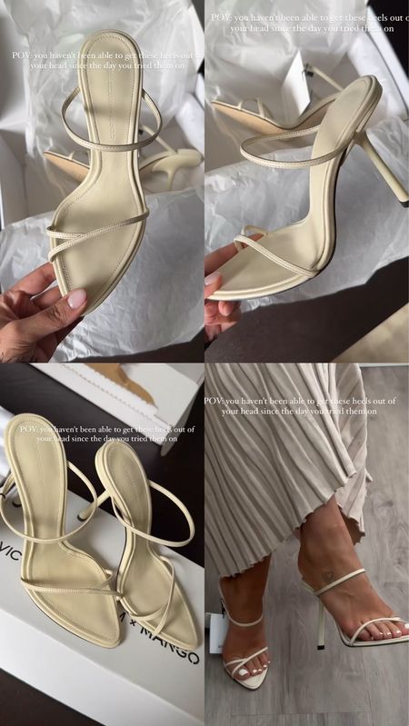 New Mango Heels 👠 🤍☁️linked below to shop ⬇️

#LTKFestival #LTKWedding #LTKShoeCrush