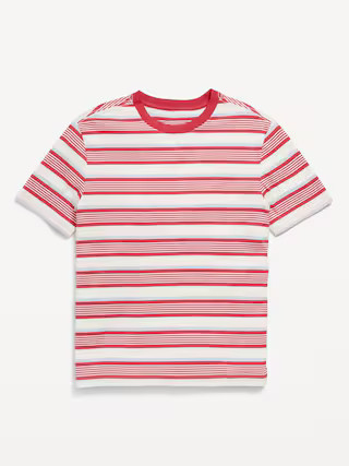 Softest Short-Sleeve Striped T-Shirt for Boys | Old Navy | Old Navy (US)