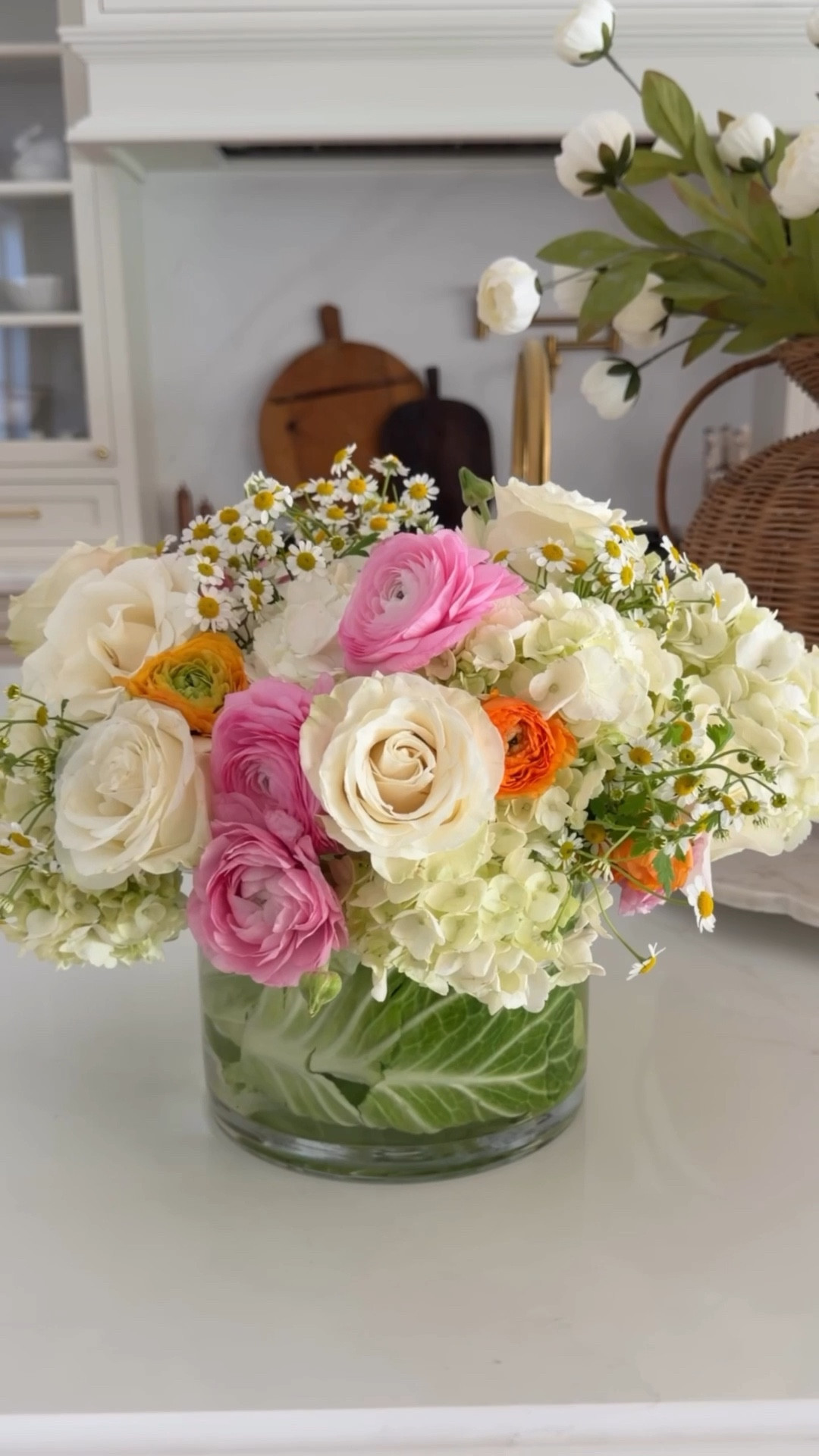 Did you know cabbage will literally suction itself to the side of your vase? 🥬🐰
Suddenly your flower arrangement is giving the sweetest, most charming Easter centerpiece… like florist-level cute with almost effort.

Safe to say I’ll be adding cabbage to everything this spring. 🤌🏼 


#LTKHome #LTKSeasonal #LTKmomlife
