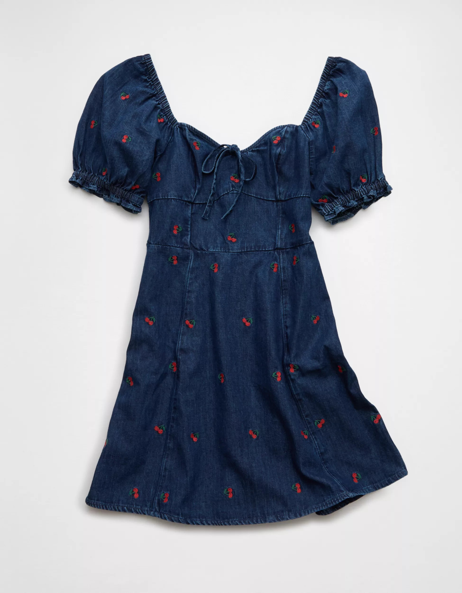 AE Puff Sleeve Mini Dress | American Eagle Outfitters (US & CA)