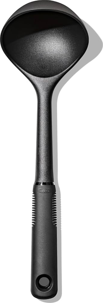 OXO Good Grips Nylon Ladle, Black, One Size | Amazon (US)