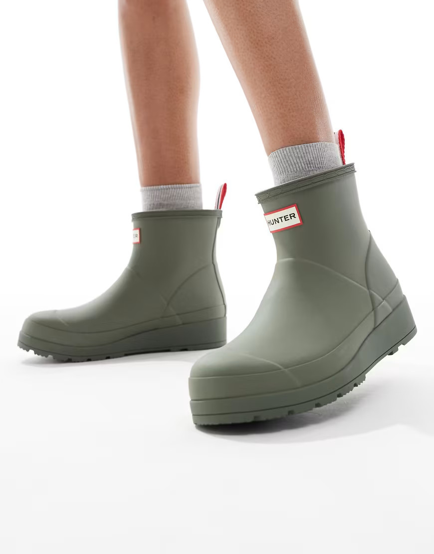 Hunter - Play - Bottines - Olive foncé-Vert | ASOS (Global)