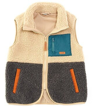 Big Boys 8-20 Color Blocked Sherpa Vest | Dillard's