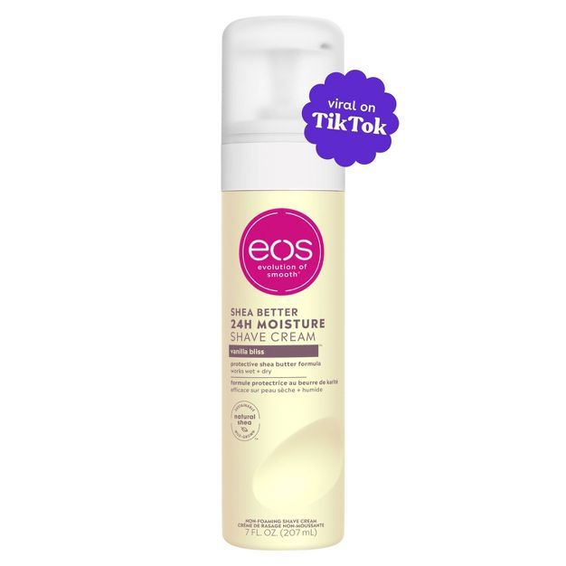 eos Shea Better Shave Cream - Vanilla Bliss - 7 fl oz | Target
