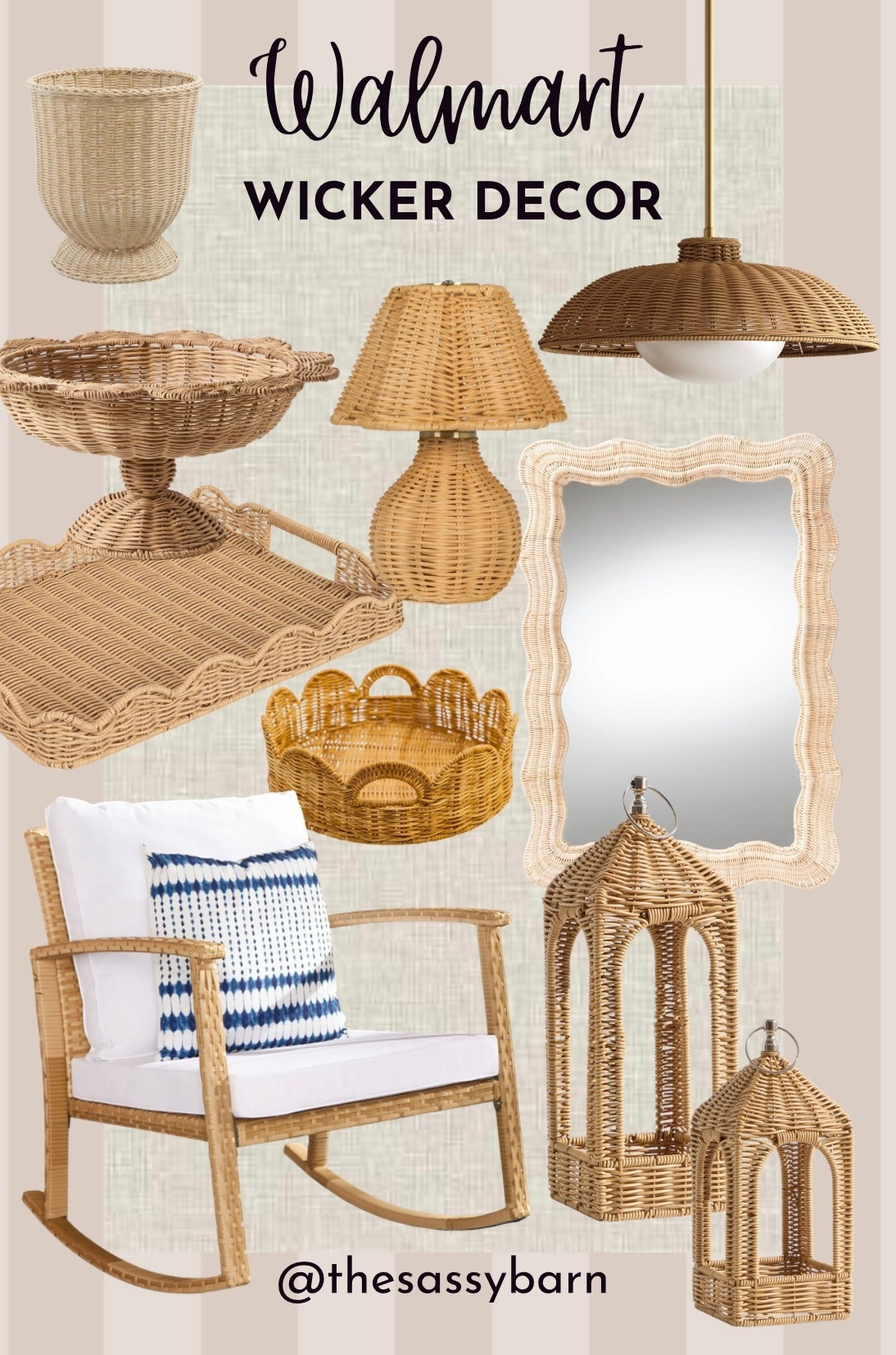 So many beautiful wicker items at Walmart! Add texture and style to any room of your home!

#LTKHome