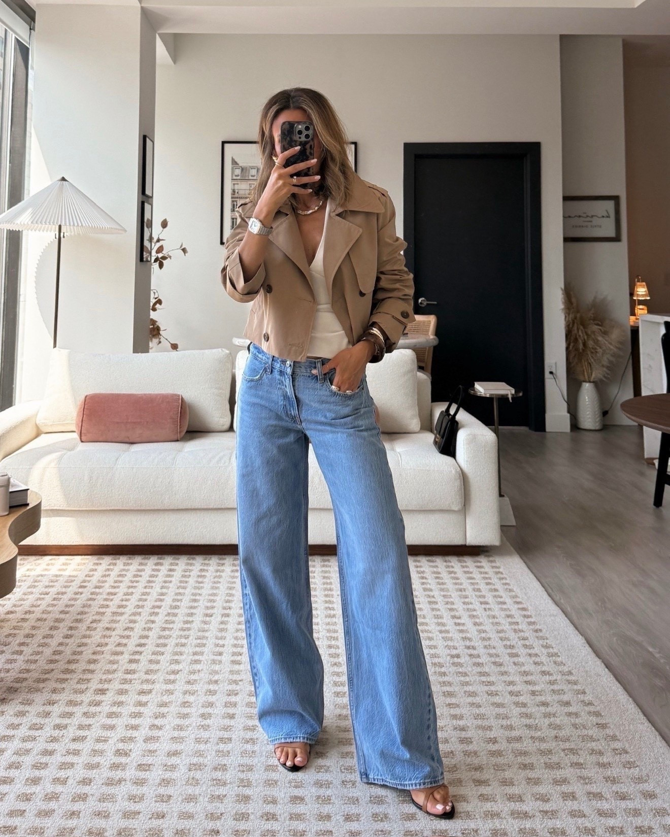 Spring into summer outfit idea (that’s now on sale!) 💕These low-rise ultra loose jeans are the comfiest and look cool with everything! To say I’m obsessed would be an understatement. They have such a beautiful fit and strike the ideal balance between trendy and classic — aka they’re my type of jeans. I also am a big fan of this cropped trench coat, mainly because it’s the perfect seasonal layer
Use code AFLTK for 20% almost everything on the site!

#LTKxAbercrombie #LTKSaleAlert #LTKSeasonal