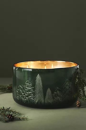 Eirwen Glass Candle | Anthropologie (US)