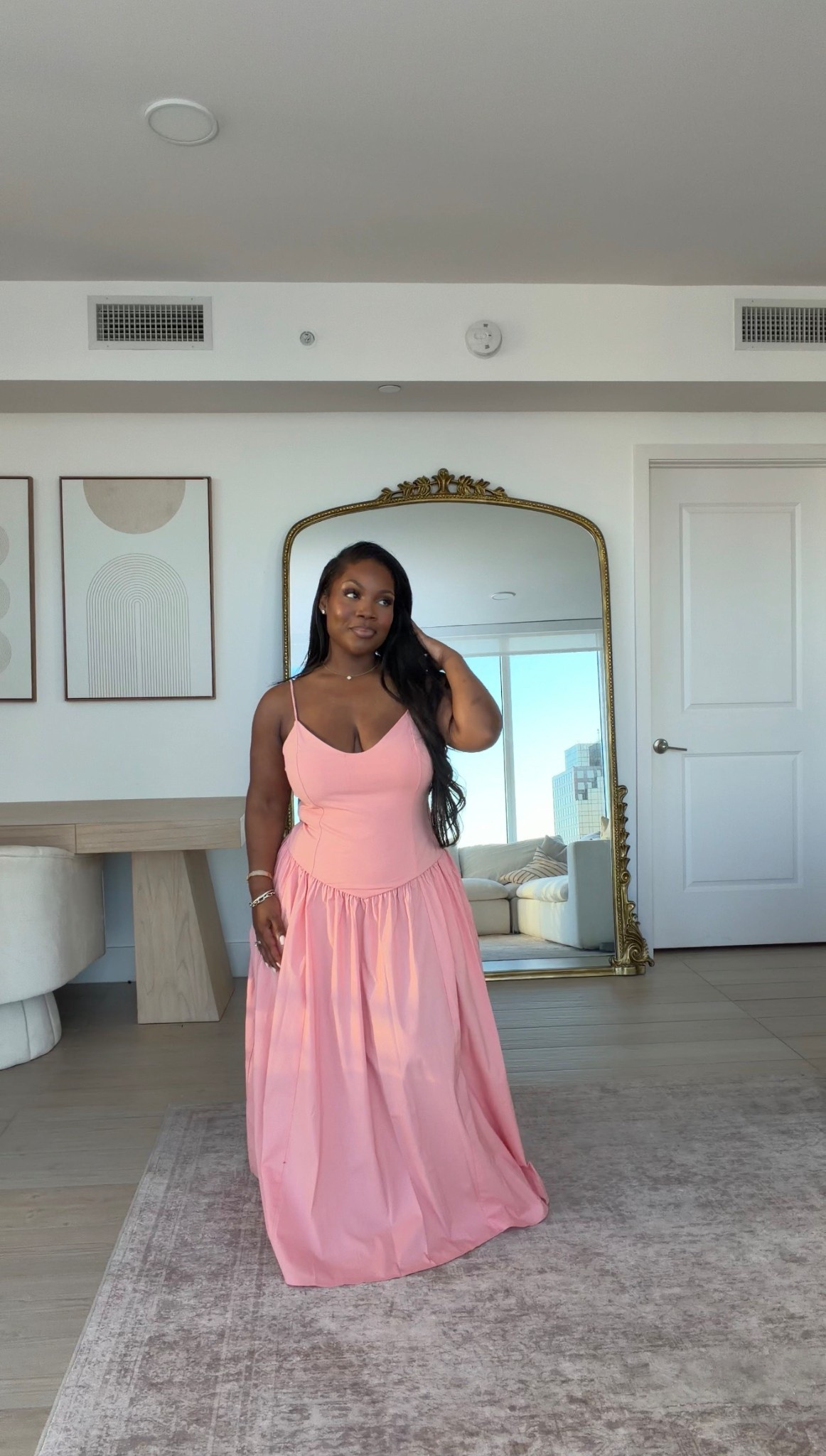 This drip waist whimsical number is a little out of the norm for me, but I’m loving her. 😍

Size: L (very generous - would size down to small)

@Express #dresstoexpress #expresspartner

#LTKMidsize #LTKootd #LTKPetite