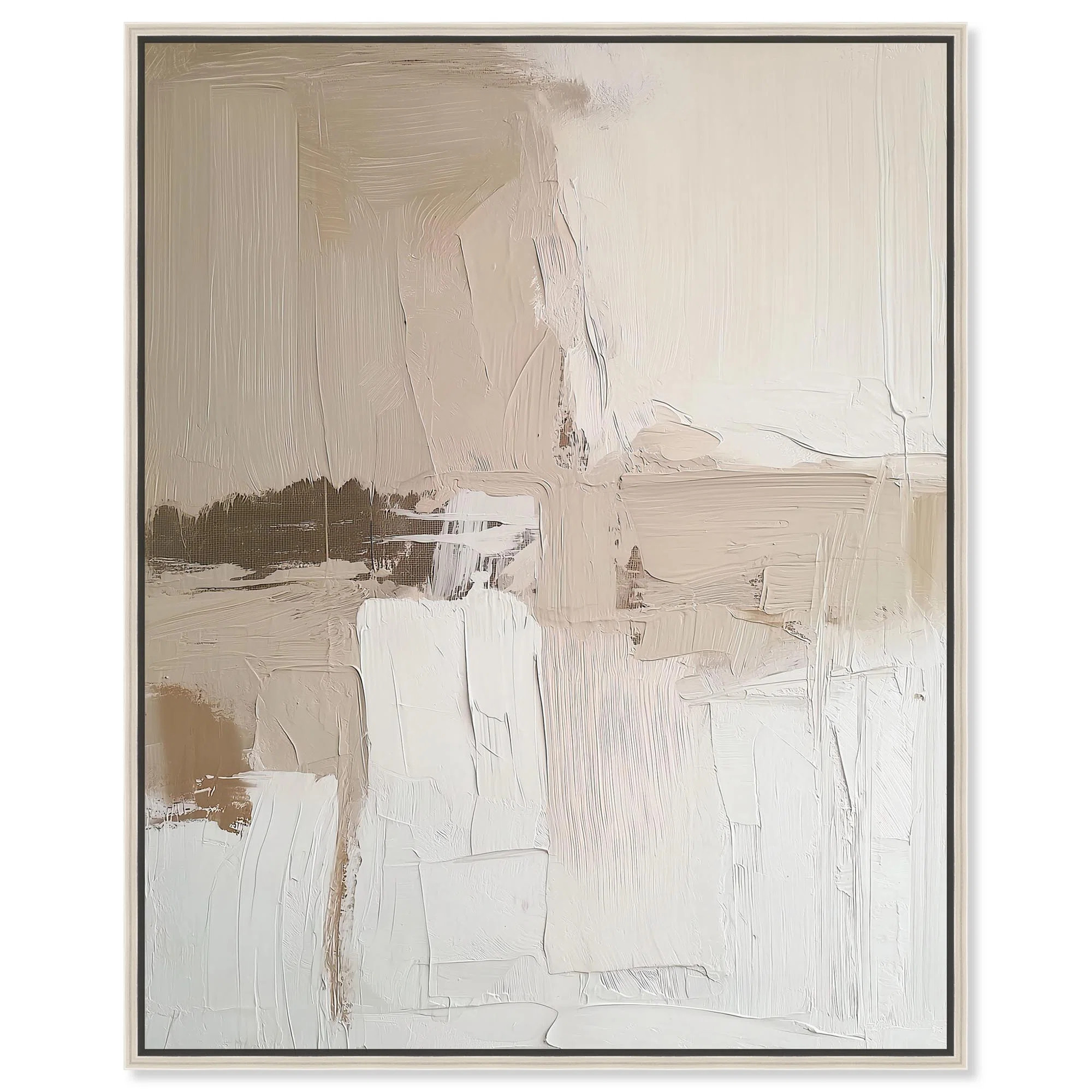 Subtle Earth Tones I Canvas Neutral Boho by Art Remedy | Wayfair North America
