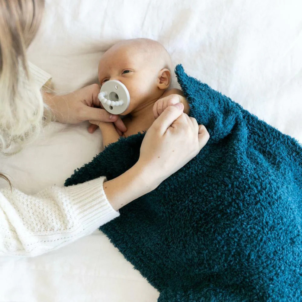 Bamboni Blankie, Nautical Blue | SpearmintLOVE
