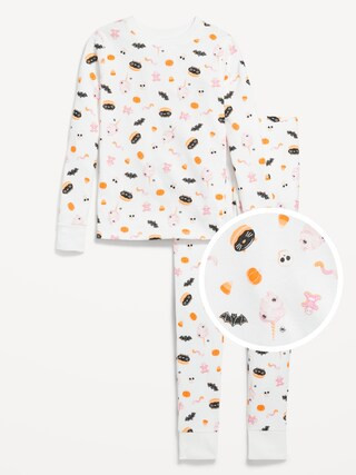 Printed Snug-Fit Graphic Pajama Set for Girls | Old Navy (CA)