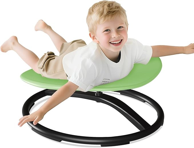21" L × 19" W Large Size Spinning Chair For Autistic Kids, Autism Sensory Spinning Chair, Sensor... | Amazon (US)