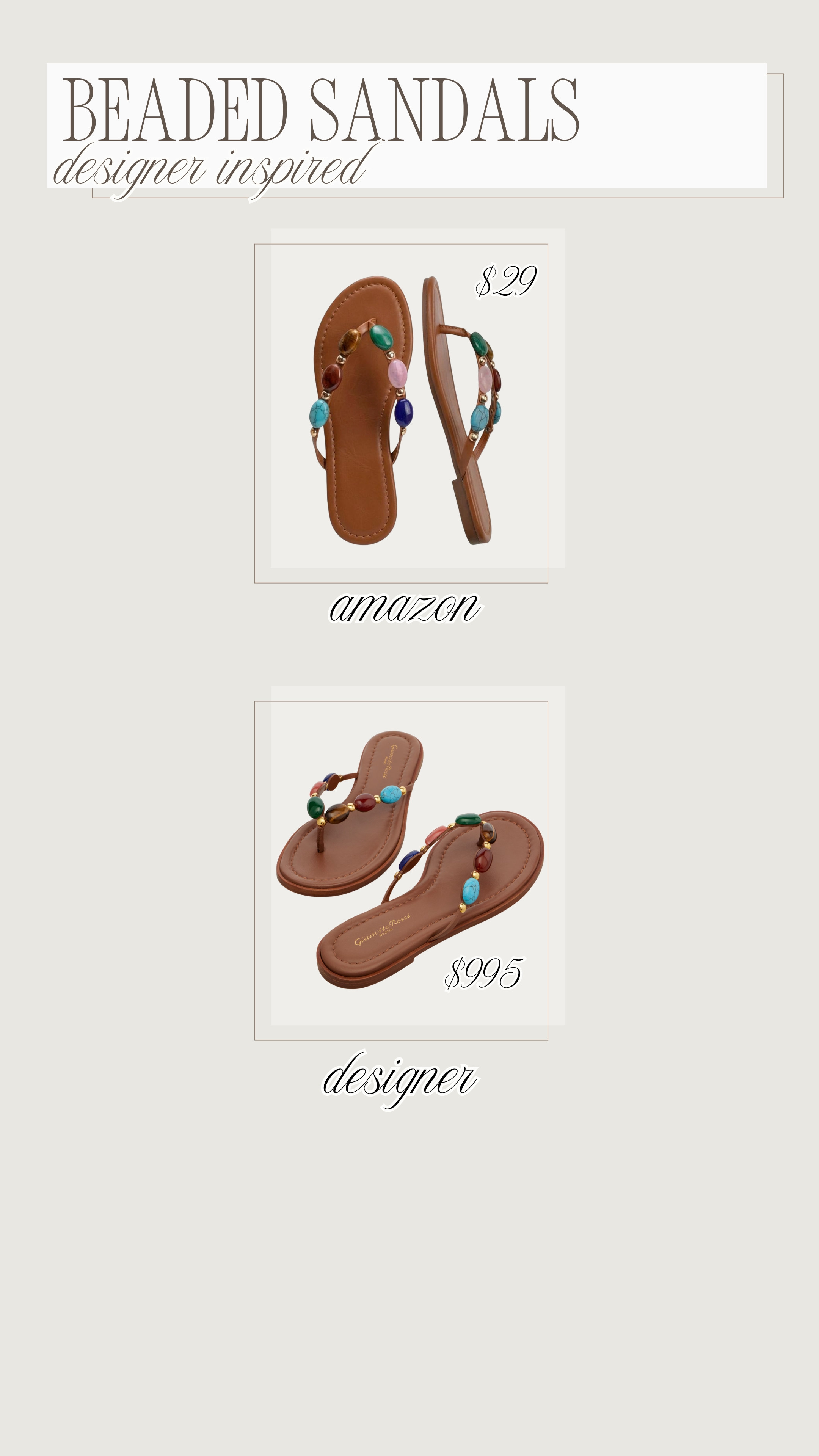 the cutest amazon look for less sandals for summer!

amazon designer inspired, amazon finds, amazon sandals 

 #LTKootd