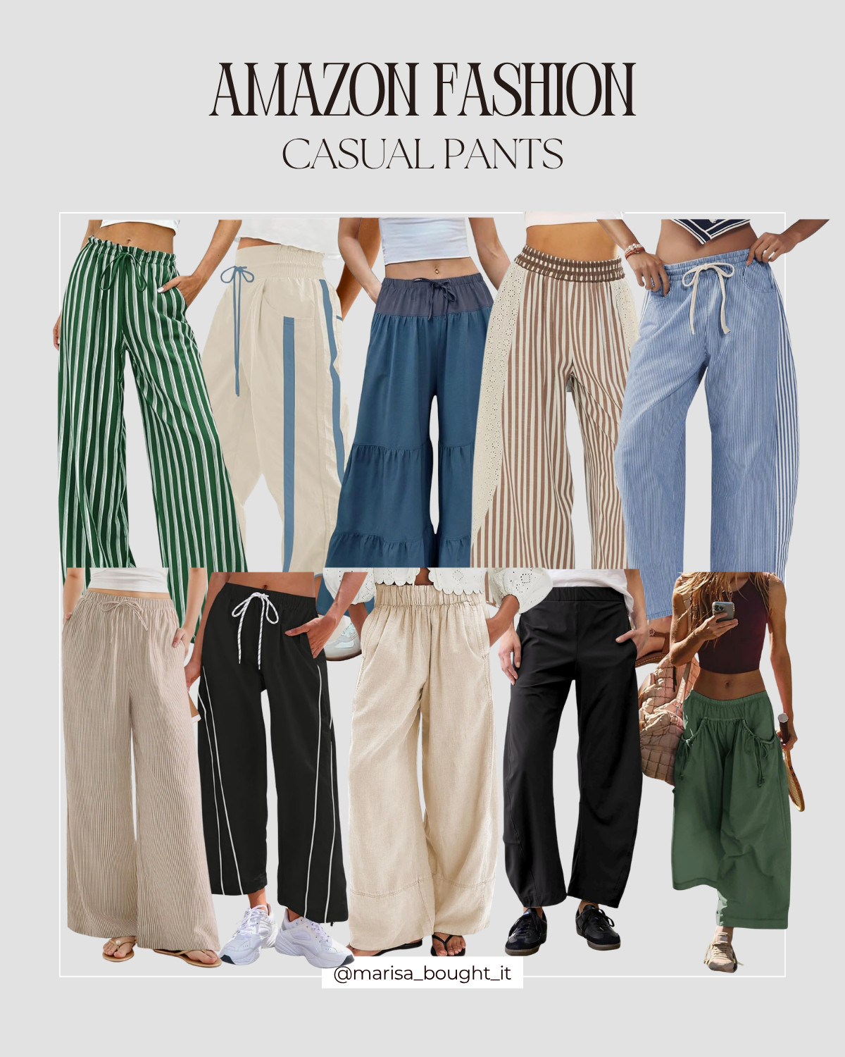 Stylish wide leg pants to add to your wardrobe!

Amazon casual pants, wide leg pants, stylish wide leg trousers, comfortable everyday pants, casual chic outfits, relaxed fit pants, trendy women’s fashion, versatile wardrobe essentials, spring fashion outfits, effortless style looks

Save this pin for outfit inspo & tap to shop 🌷✨

I earn commissions from qualifying purchases.

#AmazonFinds #CasualStyle #WideLegPants #EffortlessFashion #EverydayOutfits #ChicWardrobe #StyleInspo #FashionEssentials
 

 #LTKootd #LTKSeasonal