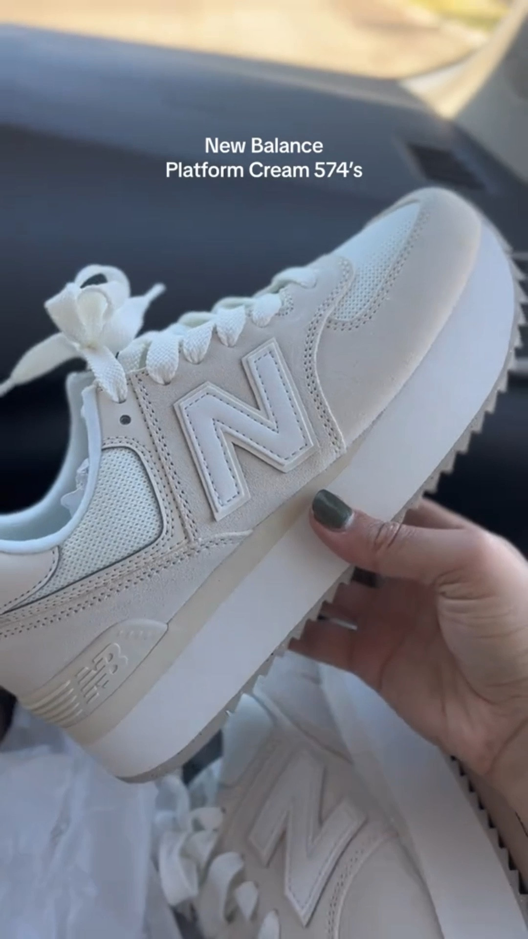 Platform New Balance sneakers 

#LTKStyleTip #LTKShoeCrush #LTKootd