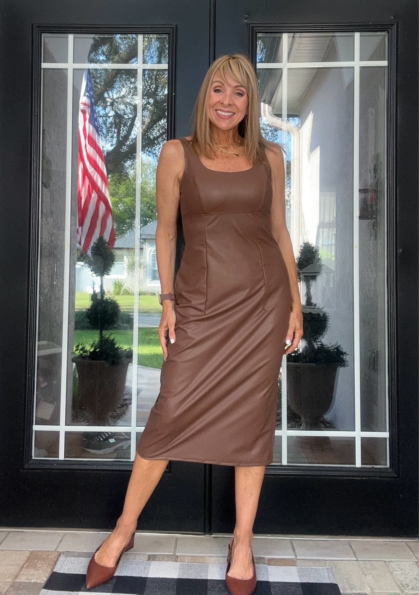 Faux leather fabulous! Wearing a medium.


#LTKFindsUnder50 #LTKStyleTip #LTKOver40