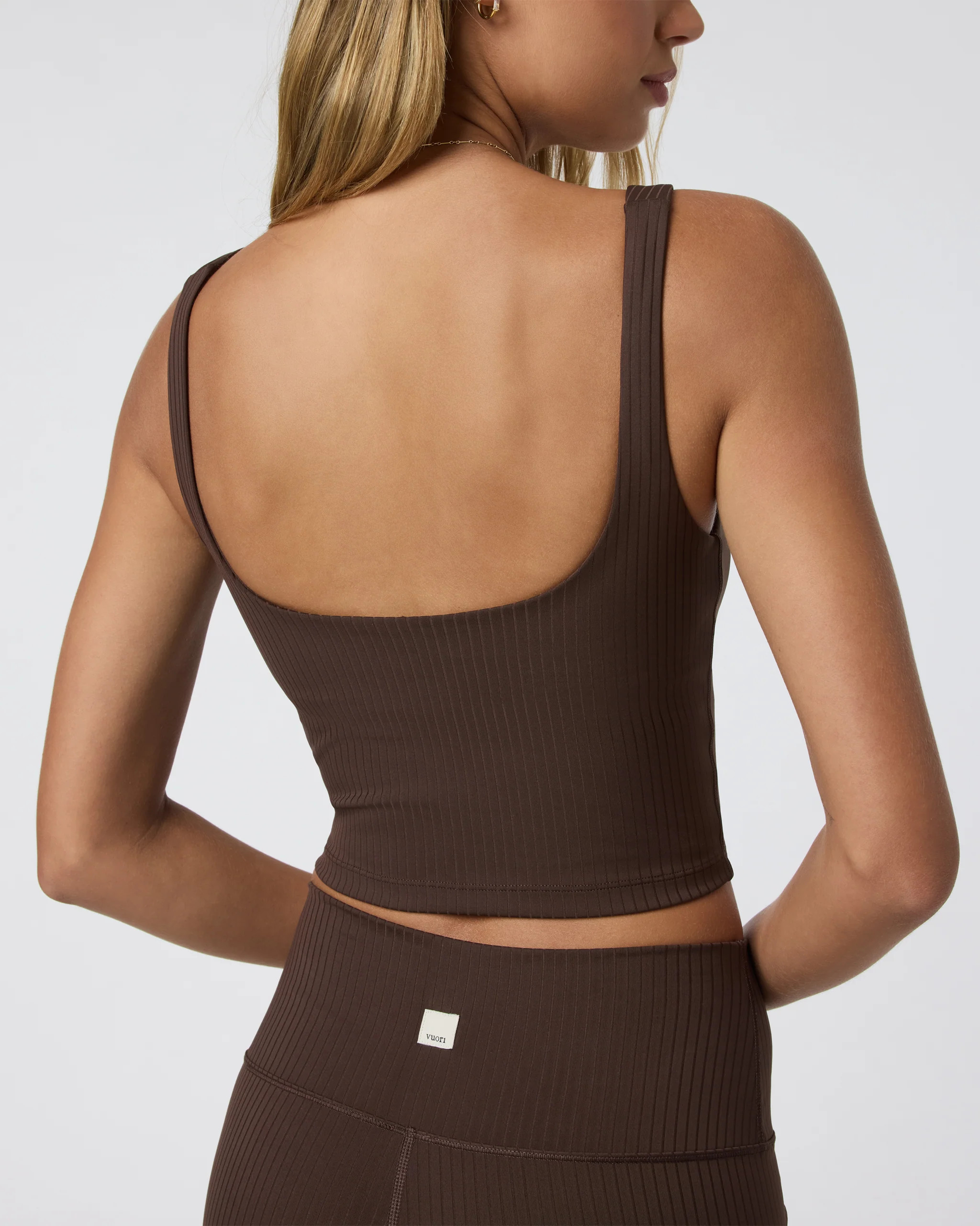Inversion Rib Support Tank | Java | Vuori | Vuori Clothing (US & Canada)
